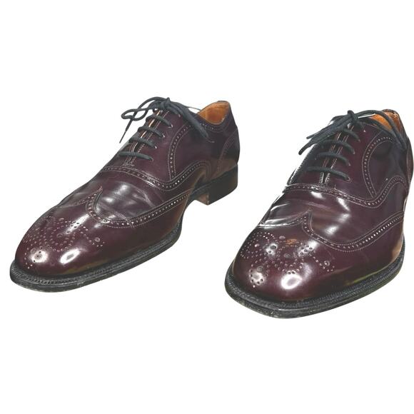 Church’s Burwood Custom Grade Wide Burgundy Brogue Oxfords  Size 7.5 E main image 12